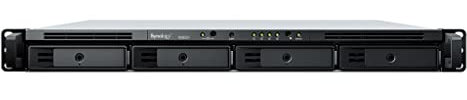 Synology RS822+ 4-Bay RackStation NAS AMD Ryzen V1500B 2GB RAM 4xRJ-45 1GbE LAN-Port, ohne HDD