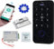 QTTYELOK IP68 wasserdichte Tür Zugangskontrollsystem Kit Bluetooth Tuya RFID Tastatur NFC Fingerabdruck + Elektrische Fallverriegelung + 10pcs 13.56Mz Schlüsselanhänger