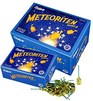 vama Funke Meteoriten Crackling Sterne mit Lauten Silberfunken Knattersterne Knallblitze Silvester Feuerwerk Jugendfrei (4)