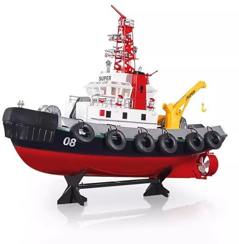 wheelfun Henglong HL 2,4G RC Boot Feuerwehr Ferngesteuertes Wasserstrahlschiff Modell RC Hobby Modelle