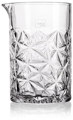 Vacu Vin Rührglas - Perfekt für Barkeeper, Mixologen und Home Bar Enthusiasten - Spülmaschinenfest, Glas