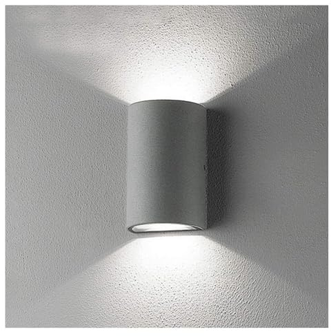 UOPYNE Creative Half Cylinder Hallway Wall Sconces Modern Aluminum Bedroom Wall Lamps 10W Bedside Reading Lights for Study Bathroom Vanity Entryway