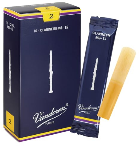 Vandoren - CR112, scatola da 10 canali per clarinetto Mib - Eb