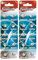 Batterie a bottone alcaline Eunicell AG6, 20 pezzi, G6, 69, LR921, LR, SR921W, 370, 371