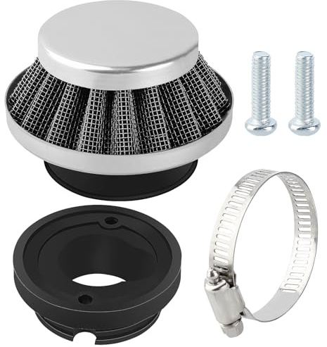 QAZAKY 42 Millimetri 43 Millimetri 44 Millimetri Filtro Aria Pulitore per 33cc 43cc 47cc 49cc 50cc 52cc 2 Tempi Minimoto Motore del Motociclo ATV Quad motorino Go Kart