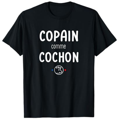 Copain comme cochon - fans de ski et de montagne T-Shirt