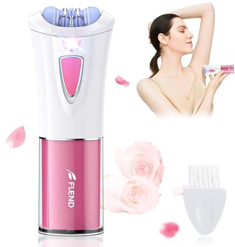 bubbacare Epilatore Femminile Epilatore Viso Per Donna Epilatore Facciale Per Il Viso Epilatore Senza Fili Per I Capelli Del Viso Con Luce LED Epilatore Facciale Per Il Viso Bikini Gambe