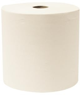 ARGOS - Essuie-mains - Rouleaux blancs - Cellulose recyclée - Absorption optimale - Ecolabel - 200M - Fabrication française - 6 Rouleaux