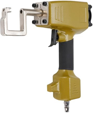Luocute Pneumatico Pinze per Punzonatura a Forma di Chiglia in Acciaio Leggero, Pinza Ad Aria per Cartongesso Strumento per Cartongesso, Divisorio Rivettatura Punzonatura con 1/4 di