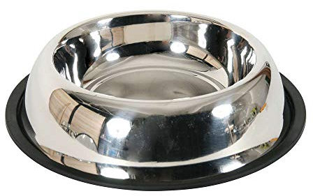 Écuelle en inox antidérapante diamètre 30 cm environ (1,80 Litres)/ZOLUX
