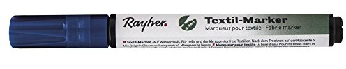 Rayher textil markör täckning, rund spets 2-4 mm