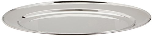 Winco Serving Platter, Oval, 16x 10-1/4, S/S