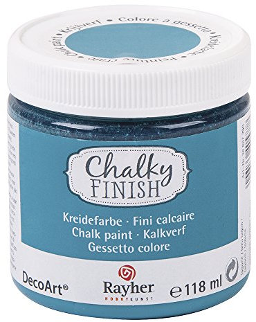 RAYHER Chalky Finish, Peinture à la craie, Boîte 118 ml Lagune