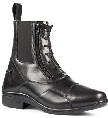 Horze Stockholm Winter Paddock Boots - Black - 8.5