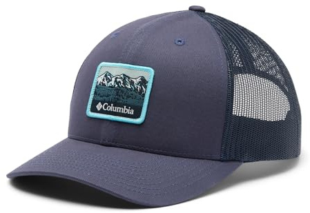 Columbia Columbia Mesh Snap Back Baseball Cap, Atmungsaktives Gewebe, Anpassbare Passform, Trendiger Look, Abenteuerbereit - Unisex