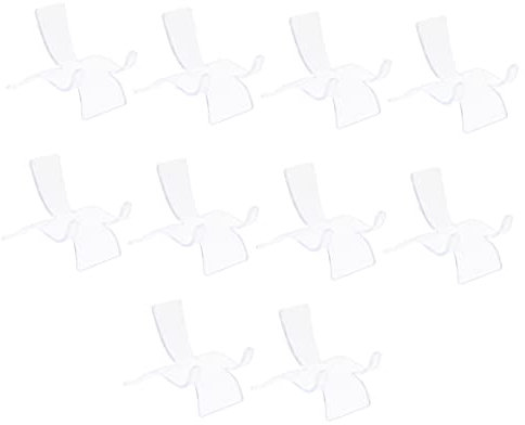 PACKOVE 20pièces Présentoir Transparent Acrylique Support Bijoux Présentoir à Bijoux