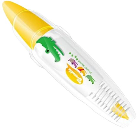 Bolígrafos decorativos, bolígrafos elegantes con diseño de animales, cinta correctora estética, suministros de pintura para estudiantes de trabajo universitarios, niños, profesores de escuela