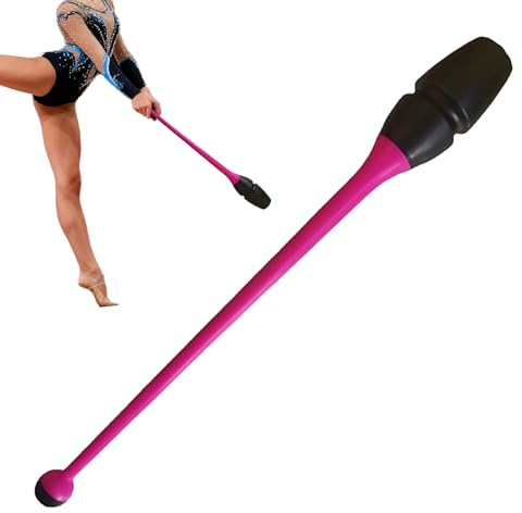 Genérico Clubs for Rhythmic Gymnastics | Non-Slip Rubber for Rhythmic Gymnastics Practice for Students Dancers Girls Young Trainers School Home Practice Performance