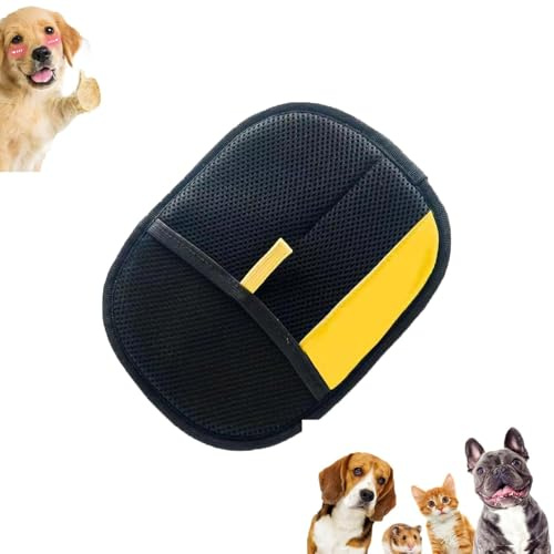 Générique Gants Anti-Poils pour Animaux, Gants Réutilisables pour l'épilation des Animaux,Gants Antistatiques pour Poils d'animaux, pour Le Nettoyage et Le Peignage des Poils d'animaux (1PCS)