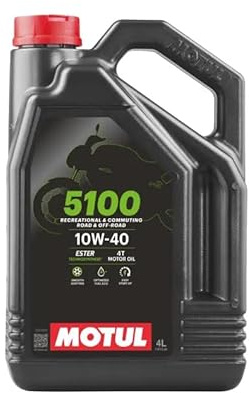 Aceite para motocicleta WOL-5100 4T - 10W40 4L Technosynthese Lubricante de base sintética - API SP - 104068
