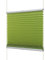 Ventanara® Plissee ohne Bohren Grün Klemmfix Plisseerollo Faltrollo verspannt inklusive Premium Klemmträger 45 x 130 cm