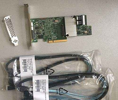 LSI LSI00416 MegaRAID SAS kontroller (4-portar, 12 Gbps SAS, 8 x PCI-e 3.0, RAID 0/1/5/6/10/50/60) grön