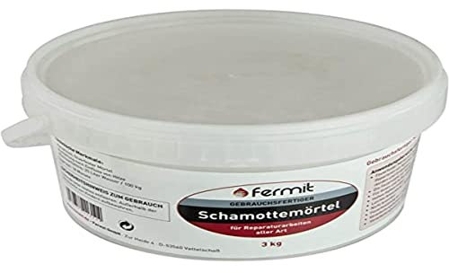 Fermit Ciment réfractaire dans un seau, 3 kg