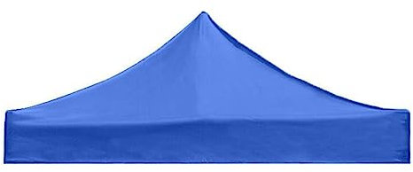 Housse de rechange imperméable pour tonnelle toutes saisons, housse de rechange pour tonnelle d'extérieur pour camping, fêtes de jardin, 3 x 3 m, bleu