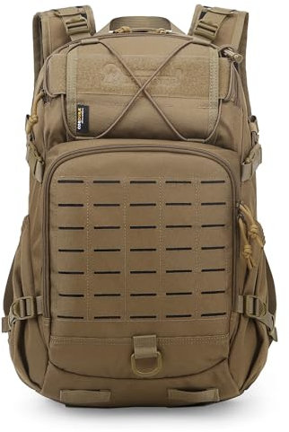 Mardingtop 25L Taktischer Rucksack militär rucksack herren Outdoor Wanderrucksack Mehrfachfach Reisen Trekkingrucksack Hergestellt aus Cordura