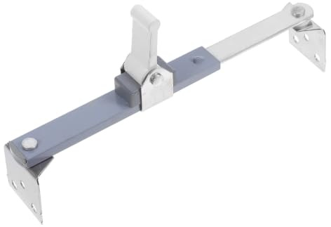 HOMSFOU Kit D'ancrage en Acier Inoxydable pour Téléviseur Lcd, Dispositif Anti-basculement Ajustable 14-20cm, Protection Sécurisée pour Garçon et Filles et Meubles
