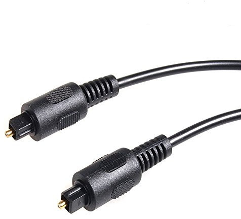 Maclean MCTV-639 Câble optique 1 m Toslink T-T Polybag Câble en fibre de haute qualité résistant a la flexion