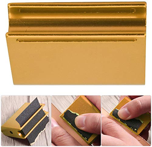 Leather Polishing Tool, Leather Edge Burnisher for DIY Leather Projects Gold