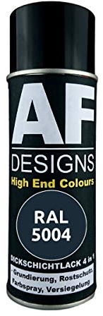 Peinture en spray 4 en 1 RAL 5004.
