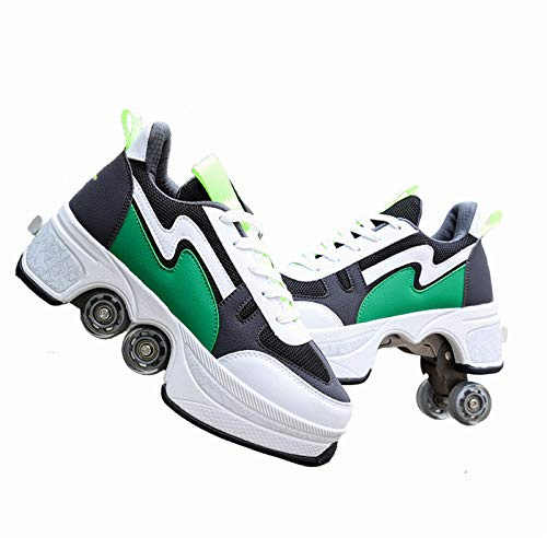 Roller Skates for Women,Roller Skates Adult,Outdoor Skates for Women,Quad Roller Shoes,Shoes with Wheels for Adults,Outdoor Skates for Women,Outdoor Skates for Women,M-36