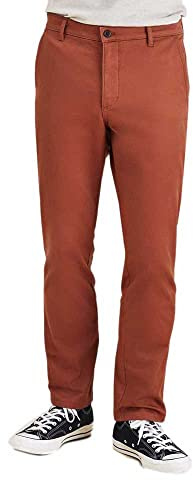 Dockers Original Chino Slim, Pantalones para Hombre, Marrón (Mocha Bisque), 32W / 34L