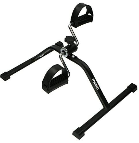 Fysic FW8 Mini Heimtrainer - Arm- Beintrainer - Mobilitätstrainer für Senioren - schwarz