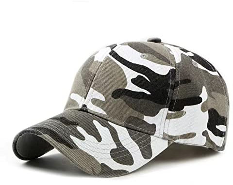 Gorra de Béisbol Militar con Camuflaje - Ajustable para Caza, Pesca, Camping y Actividades al Aire Libre