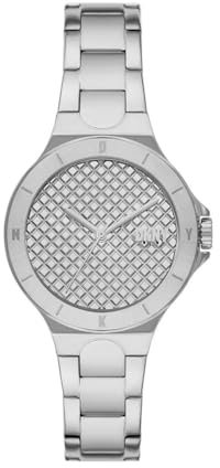 DKNY Damenuhr Chambers quarz/3 Zeiger Uhrwerk 34mm Gehäusegröße mit einem Edelstahlarmband NY6667