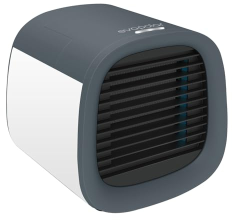 Evapolar evaCHILL Portable Air Conditioners - Portable AC Unit - Small Personal Evaporative Air Cooler & Fan for Desk, Office, Car, Camping, Grey