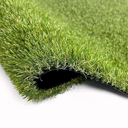 Nix Garden Rollo Césped Artificial 20 mm 2 x 5 m (10 m²), Alfombra Sintética para Interiores y Exteriores, Terrazas, Balcones y Jardín