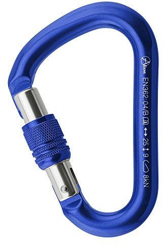 Aliens Alukarabiner D Trilock-Geschirr für Erwachsene, Unisex, Mehrfarbig (Mehrfarbig), Einheitsgröße