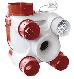 UNELVENT - CAISSON VMC HYGROREGLABLE DECO DETECTION HUMIDITE UNELVENT DECO DHU N 603110 - UNE-603110