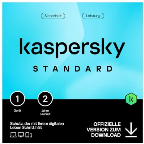 Kaspersky Standard Anti-Virus [1 Gerät - 2 Jahre]