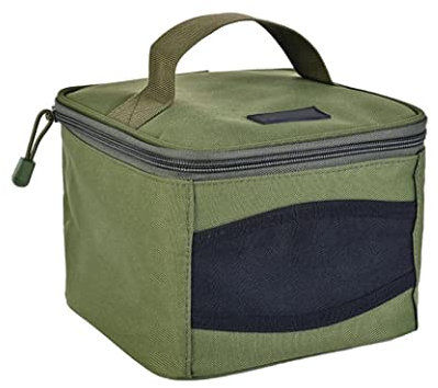 Hilai Tackle Storage Bags, Fishing Tackle Bags Portable Waterproof Fishing Reel Case Large Storage Bag Accessories Green