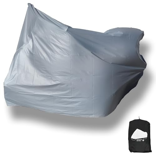 Rebeca Shop - Telo Coprimoto economico Antipioggia Per Esterno e Interni, tessuto peva 45g, per Moto Motorino Motocicletta Scooter Bici (Taglia L: 130x230cm)