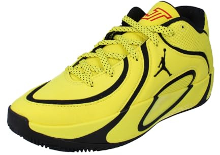 Tatum 4 - Zapatillas de baloncesto (amarillo sónico/negro/rojo universitario), Somic Yellow University Red 700, 11