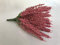 mucplants Kunstblume Erika Calluna Rosa auf Steckstab, künstliches Heidekraut, 28 cm, 24 Blütenstiele, Herbstblume