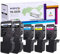 BAISINE 5-Pack Kompatibel Kyocera Ecosys M5521cdw für TK-5230 TK5230 Toner-Kartusche TK-5230K TK-5230C TK-5230Y TK-5230M Toner für ECOSYS M5521cdn M5521cdw P5021cdn P5021cdw