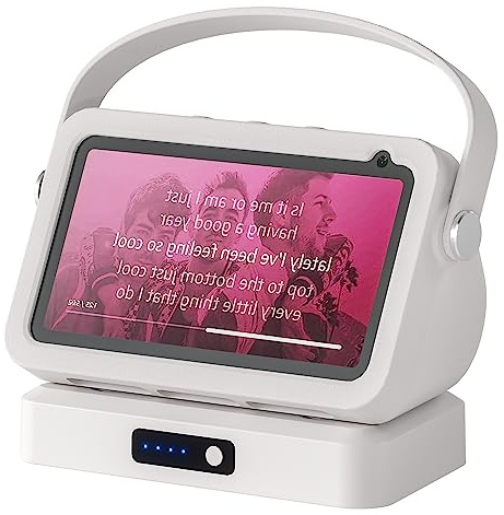 Blanou Show 5 Battery Base, Portable Show 5 1st Gen Battery Base, 10000 mAh 11Hours Work Time, Not Compatible Show5 3rd (Not Including Show5 Cord White)