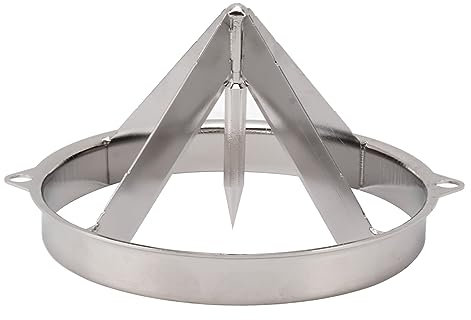 Luqeeg Cuchilla Cortadora de Frutas de Acero Inoxidable, Divisor Ergonómico de Cortador de Lima y Frutas, Divisor Afilado Desmontable para Manzanas, Peras, Naranjas, Ahorro de Mano de